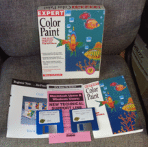 Expert Color Paint Vintage Macintosh Mac Photo &amp; Image Editing Software Program - £11.84 GBP