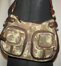 B. Makowsky camouflage print leather purse, good used condition - £39.31 GBP