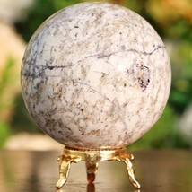 Picasso Jasper Crystal Sphere - Crystal Ball, Housewarming Gift, Home Decor 510g - $98.32