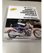 2013 YAMAHA RAIDER Models STRATOLINER ROADLINER models Service Shop Manu... - $3,122.90 MXN
