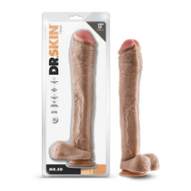 Dr. Skin Mr. Ed 13&quot; Dildo With Balls Beige - $56.08