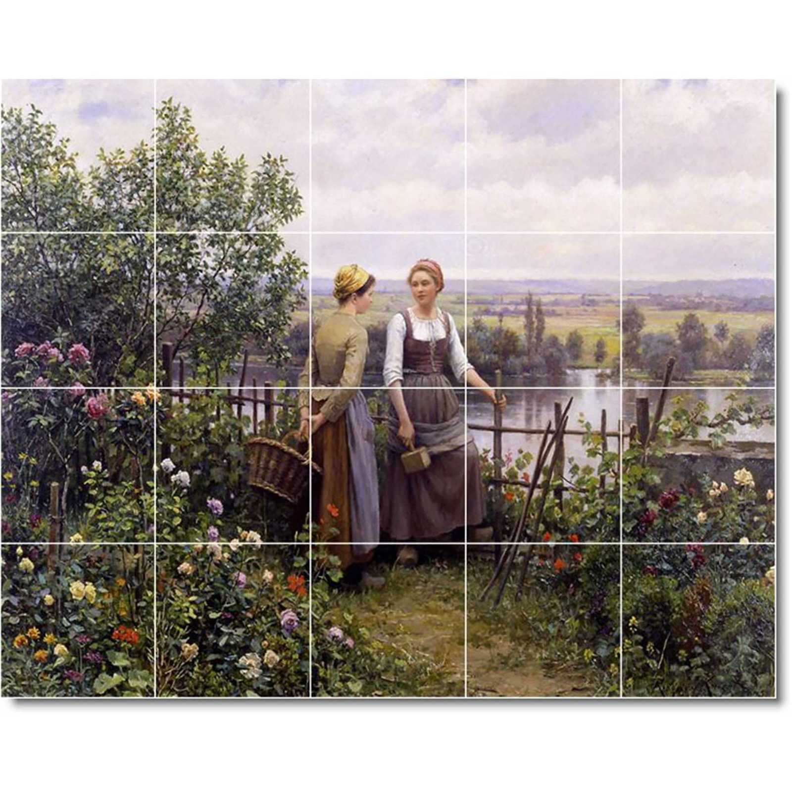 Knight daniel ridgway maria and madeleine on the terrace