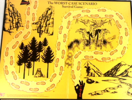 Worst Case Scenario Survival Game Replacement BOARD ONLY 2001 University Games - $7.60