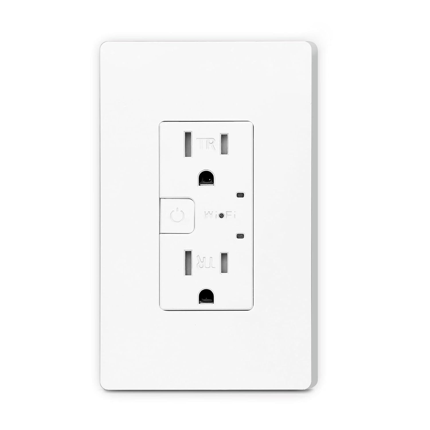 Smart Wall Outlet, Smart Wireless Tamper Resistant Outlet, No Hub Required. - $31.98