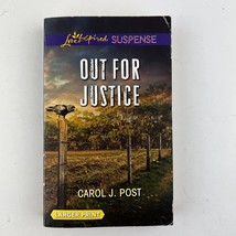 Carol J. Post Out for Justice (Love Inspired Suspense) Mass Market Paperback - £7.90 GBP