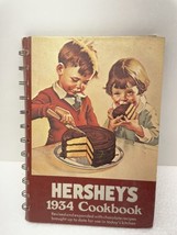 Vintage Books, Hersheys 1934 Cookbook.  Reprint 1971. Spiral Bound, Lays Flat. - £9.12 GBP