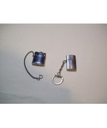2 Vintage Mini Keychain Lighter from Japan one is Golden Bell - €15,27 EUR