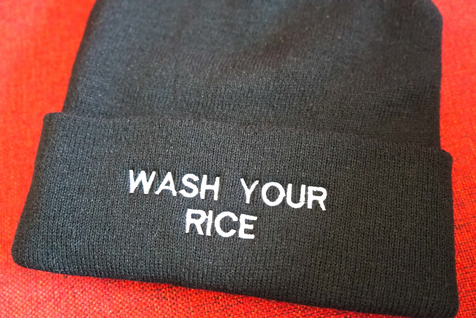 Wash Your Rice, Food, Foodie, Mukbang, Asian, Indian, Latin Corduroy Hat - $29.00