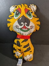 Rare Vintage Fiesta Concessions 10&quot; Stuffed Tiger Plush Made in Taiwan - £13.06 GBP