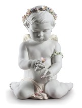 Lladro 01009117 Cherub of Our Love Angel Figurine Limited Edition New - £2,592.98 GBP
