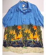 Cherokee Waikiki Wear Short Sleeve Hawaiian Shirt Vintage Size XL - $9.50