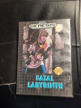 Fatal Labyrinth- Sega Genesis /NO MANUAL / NO STICKER - $22.76