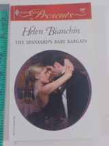 the spaniard&#39;s baby bargain by helen bianchin paperback fiction novel - $5.94