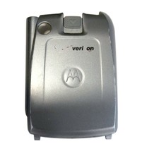 Genuine Motorola E815 Battery Cover Door Silver Cell Phone Back Panel - £3.64 GBP