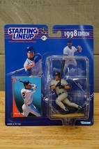 1998 Starting Lineup Kenner Toy Baseball Player Derek Jeter New York Yan... - $9.89
