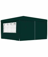 Professional Party Tent with Side Walls 13.1&#39;x13.1&#39; Green 0.3 oz/ft² - $243.92 CAD