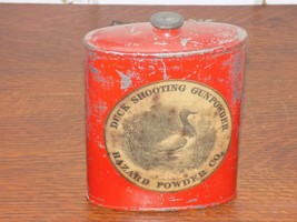 Vintage Hazard Powder Co. Duck Shooting Gunpowder Empty Tin - $396.00