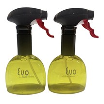 Evo Oil Sprayer, 8ounce Capacity Set Of 2 Yellow, Black &amp; Red - £14.28 GBP