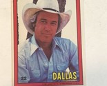 Dallas Tv Show Trading Card #22 Ray Krebbs Steve Kanaly - $2.48
