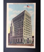Vtg Curteich Chicago Linen Postcard National Bank of Topeka KS - €8,65 EUR