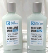 2 x Duke Cannon Supply Co ICE COLD After Shave Balm Alcohol Free 6fl oz ... - $23.99
