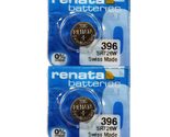 Renata 396 SR726W Batteries - 1.55V Silver Oxide 396 Watch Battery (10 C... - $4.95+