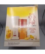 The Iced Tea Pot Mr. Coffee TM1 Red Lid Open Box - $832.20 MXN