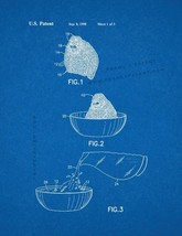 Edible Toy Figures Constructed Of Breakfast Cereal Patent Print - Blueprint - £6.28 GBP+