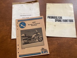 VTG  Suzuki Pneumatic Coil Spring Front Fork Manual &#39;86 Technical Semina... - $19.75