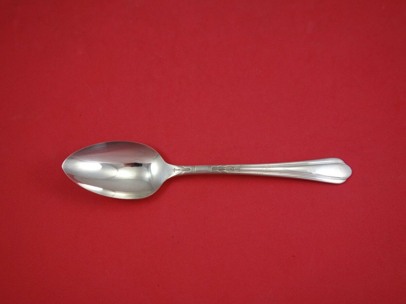 Primary image for June aka Nursery by Oneida Plate Silverplate Place Soup Spoon 7 1/4" Vintage