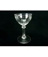 4 oz Coupe Glass, Hexagon Stem, Thumbprint Petals ~ Schnapps, Liqueurs, ... - $13.37 CAD