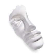 Stunning Abstract Face Mask Retro Vintage Look Silver Plated Royal Design GGG14S - £14.41 GBP