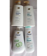 Lot of 4 Dove Repair Shampoo Damage Therapy &amp; Refreshing Intensive Body ... - $48.24 CAD