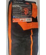 San Francisco Giants 50&quot; by 60&quot; Raschel Cap Star Desgin Throw Blanket - MLB - $32.00