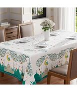 BOTB LIHM Eid Al-Fitr Ramadan Tablecloth 60x84&quot; Stars &amp; Moons Rectangle - €13,10 EUR