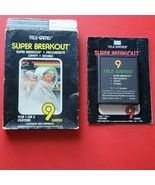 Super Breakout Sears Atari 2600 Game Manual Box Cleaned Works 7800 - $74.78