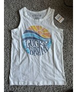 Lucky Brand Cloud dancer classic 80&#39;s logo graphic tank boys size Small ... - €14,61 EUR