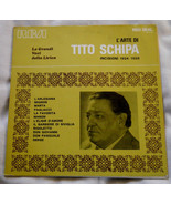 L&#39;Arte di Tito Schipa-1924-1928 Opera Recordings-RCA Red Seal Italian LP-EX - £8.64 GBP