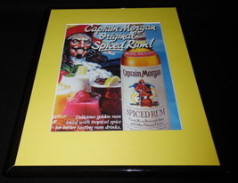 1985 Captain Morgan Spiced Rum 11x14 Framed ORIGINAL Vintage Advertiseme... - £27.45 GBP