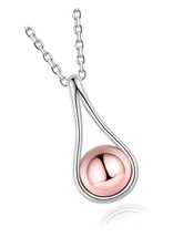 Sterling Silver Teardrop Urn Necklaces for Ashes - £120.94 GBP