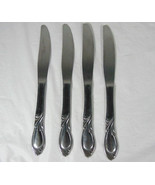 4 Stainless Butter Knives Symphony Pattern By Excel - £12.55 GBP