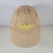Cabelas Club Hat Baseball Cap Worlds Foremost Outfitter Embroidered Stra... - £12.43 GBP