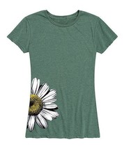 $32 Instant Message Daisy Short Sleeve Classic Fit Tee Size 1XW NWOT - £9.00 GBP