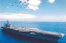 Uss Abraham Lincoln 8X10 Photo Navy Us Usa Military CVN-72 Ship Aircraft Carrier - $4.94