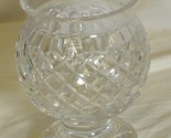 Waterford Crystal Comeragh Footed Flower Vase Ireland - $193.05