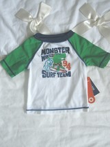 Old Navy Boys Monster Waves Swimwear Top - Size 0-3 Months - NWT - $3.99