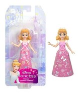 Disney Princess Cinderella Posable Small Doll in Shiny Outfit with Remov... - $15.90 CAD