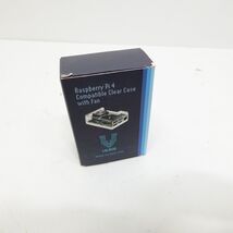 Vilros Raspberry Pi 4 Compatible Case with Built in Fan Clear Transparent  - $11.69