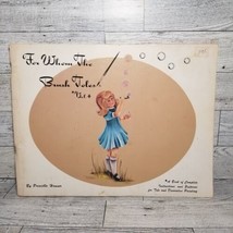 Priscilla Hauser Book For Whom The Brush Toles Vol 4 Painting Patterns V... - $8.11
