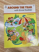 1986 Rand McNally AROUND THE WORLD w/ERNIE KEEBLER KEEBLER ELVES COLORIN... - $16.62